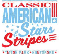 Classic American’s Stars & Stripes Car Show Logo